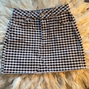Checkered skirt form Topshop.
